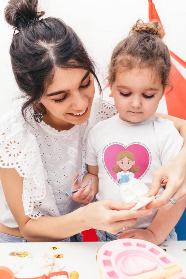 Estampado Corazón Texto