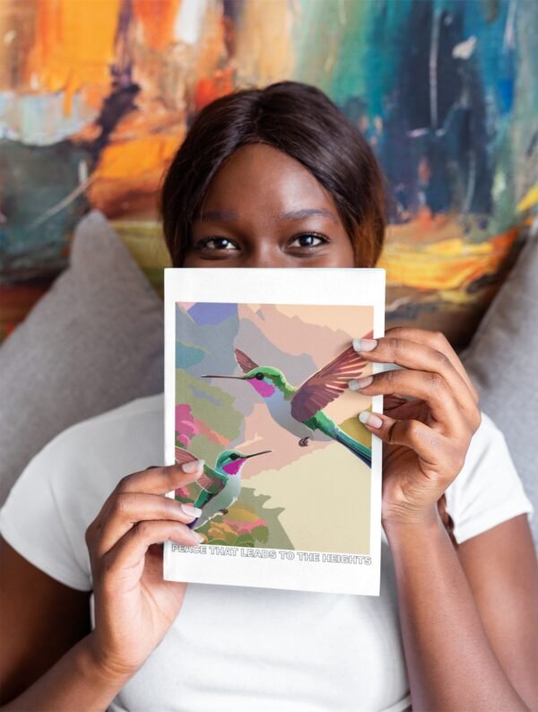 Estampado Colibríes