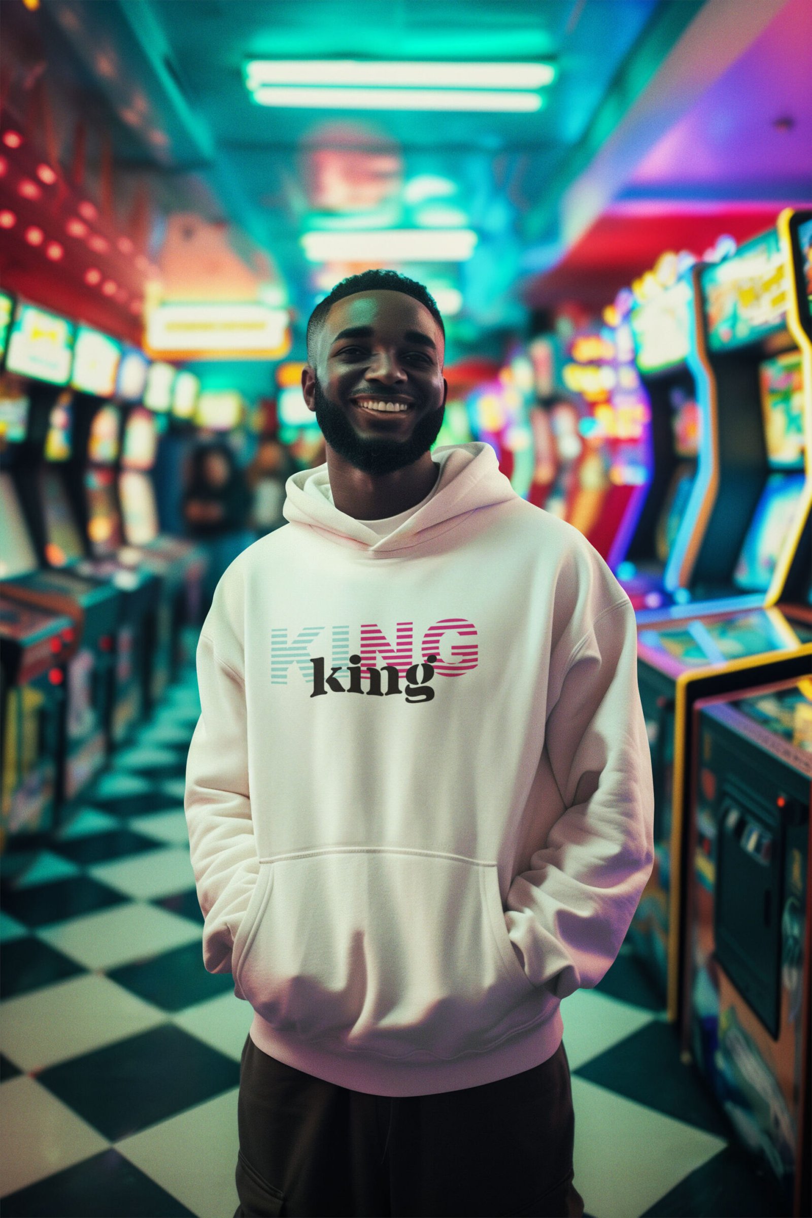 Estampado Texto Rayas - Image 1