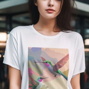 Estampado Colibríes